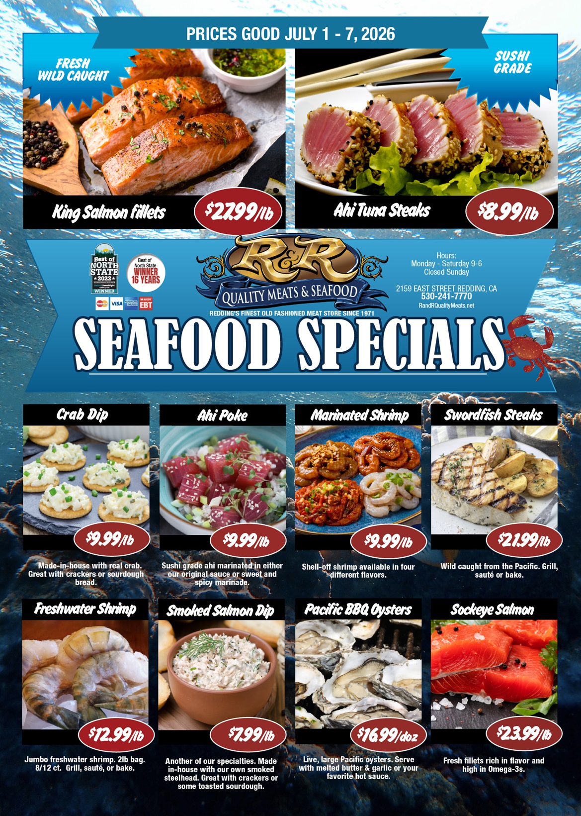 Seafood Specials
