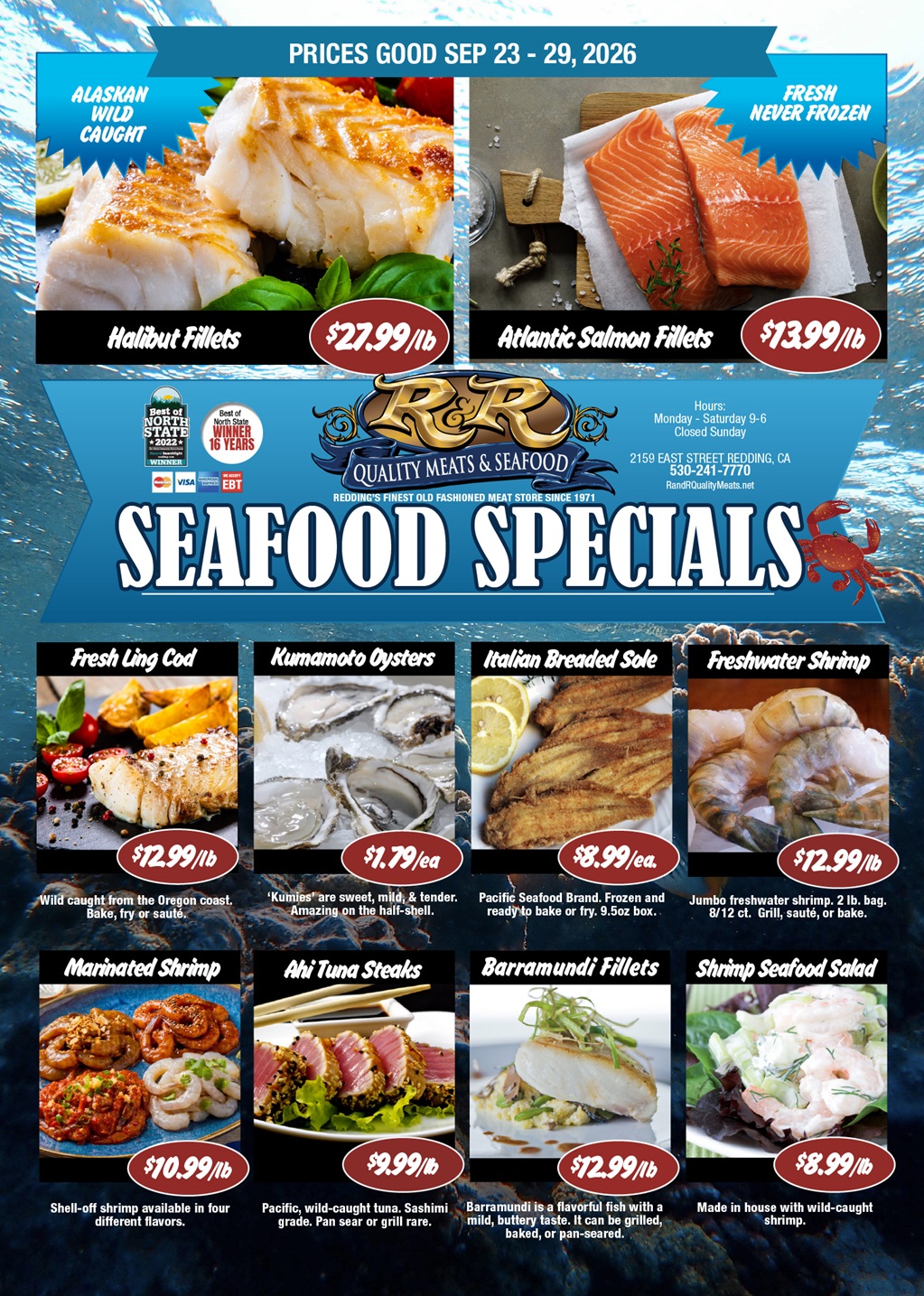 Seafood Specials